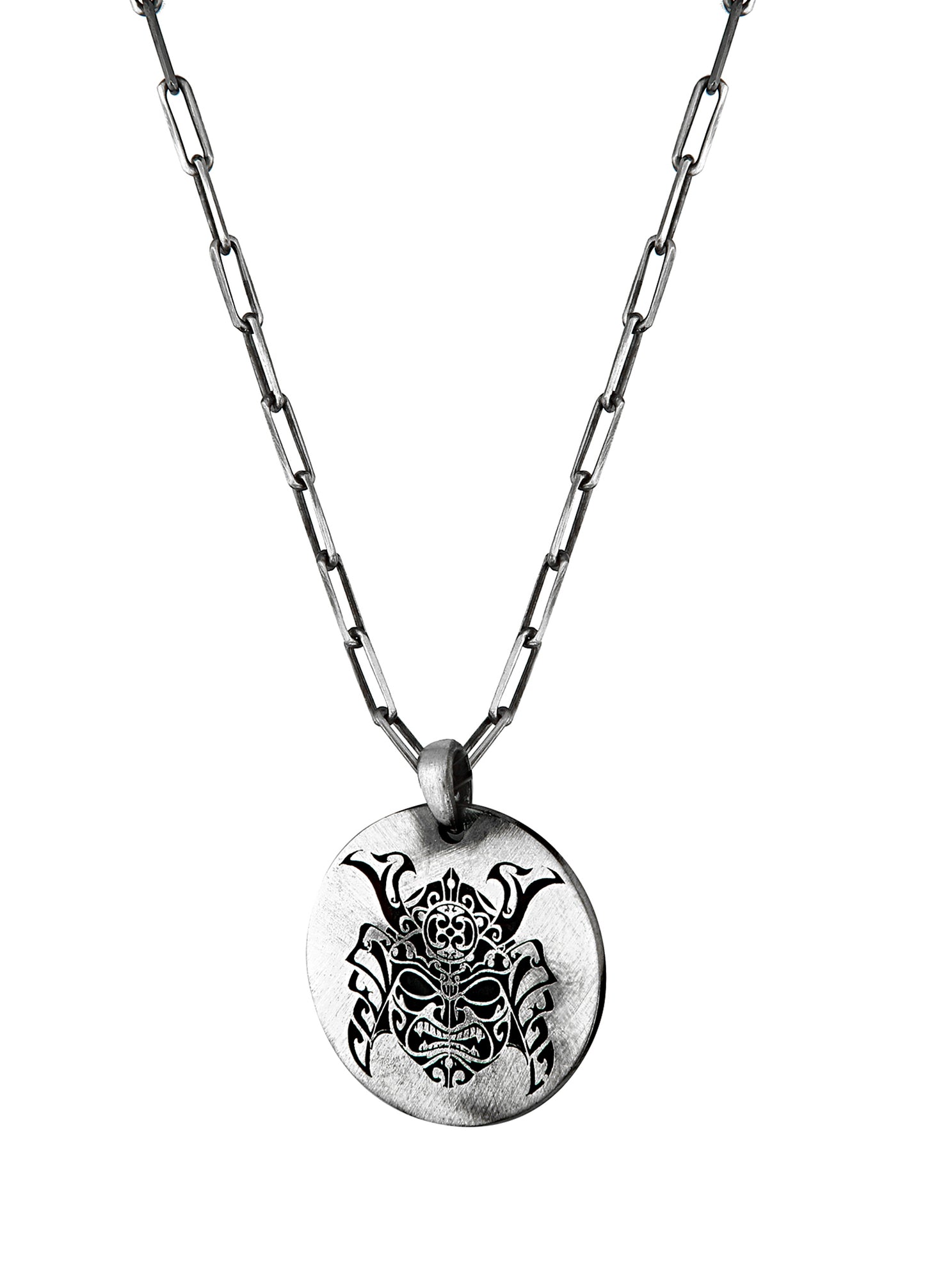 Men’s Samurai Silver Necklace