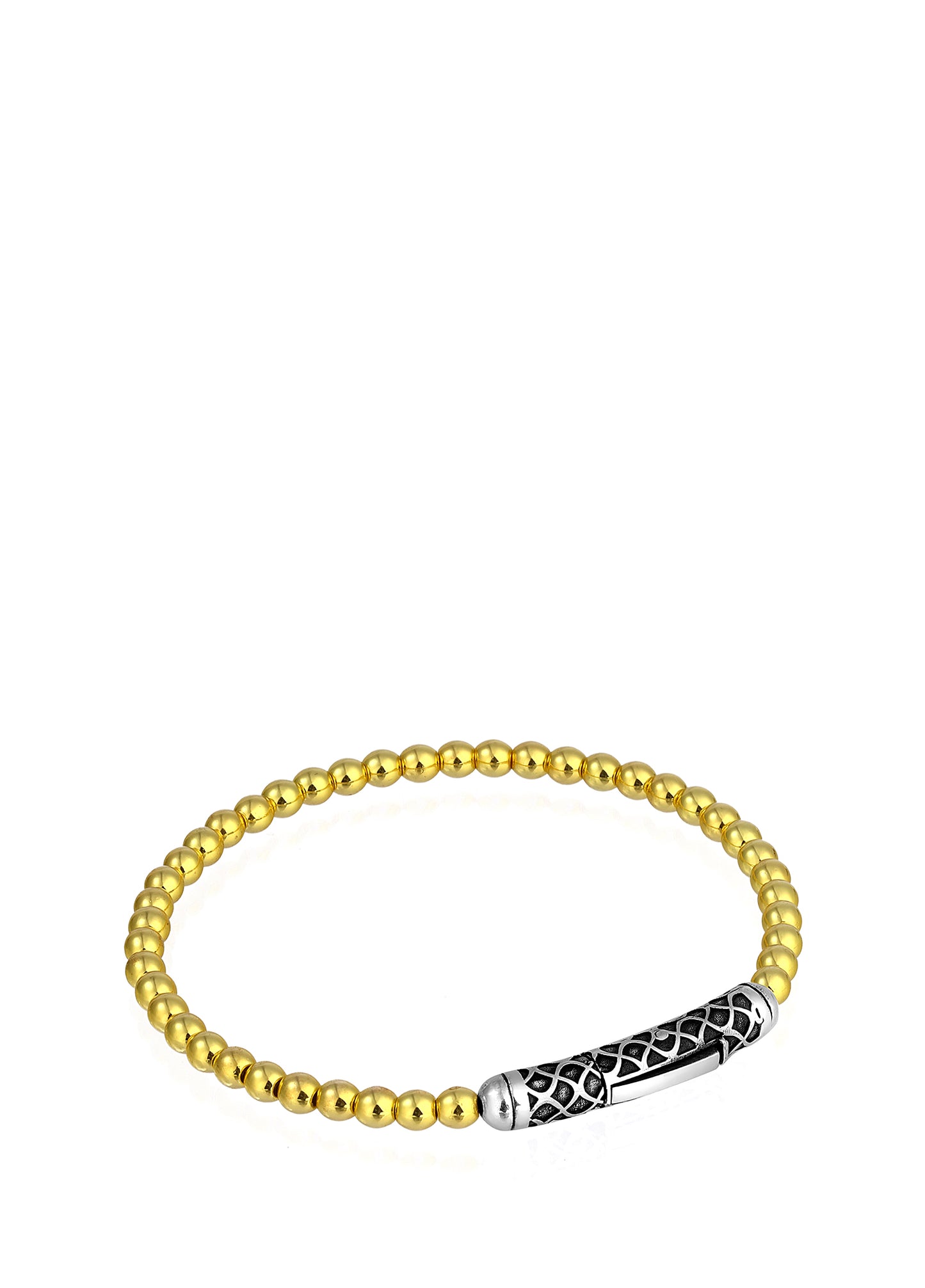 Men’s Gold Silver Bracelet