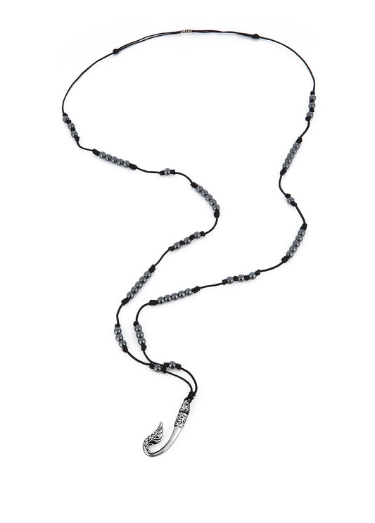 Men’s Hook Gs Hmt Silver Necklace