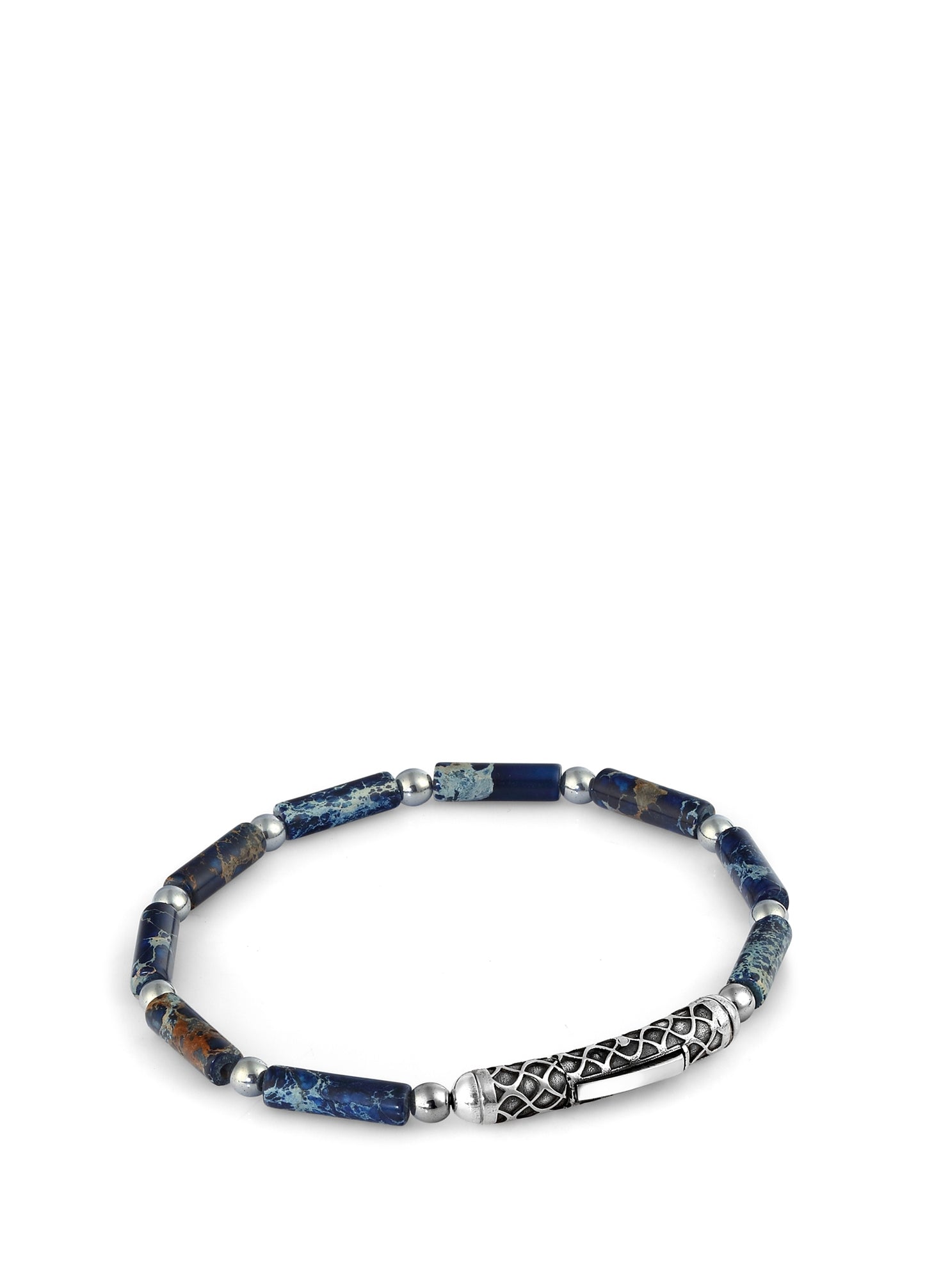 Men’s Sl-S Waves Pipe Vrst Silver Bracelet 4