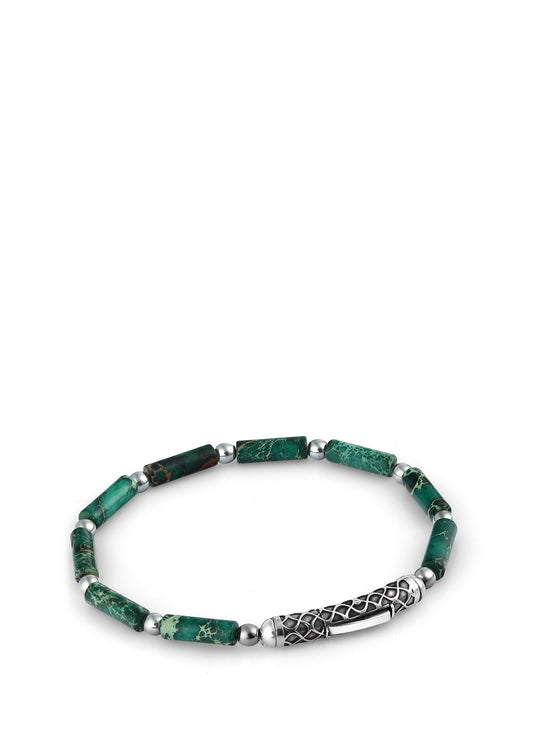 Men’s Sl-S Waves Pipe Vrst Silver Bracelet 10