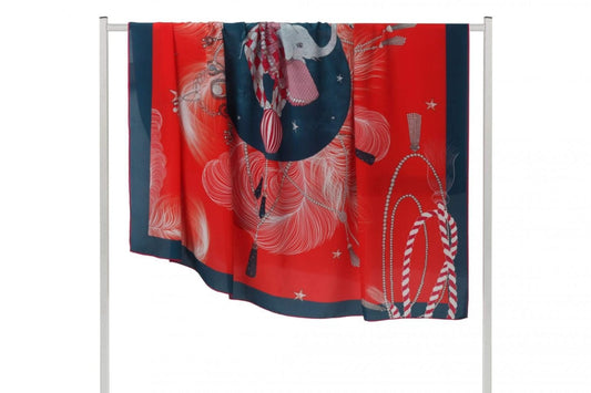 One Night in Cabaret - Silk Scarf