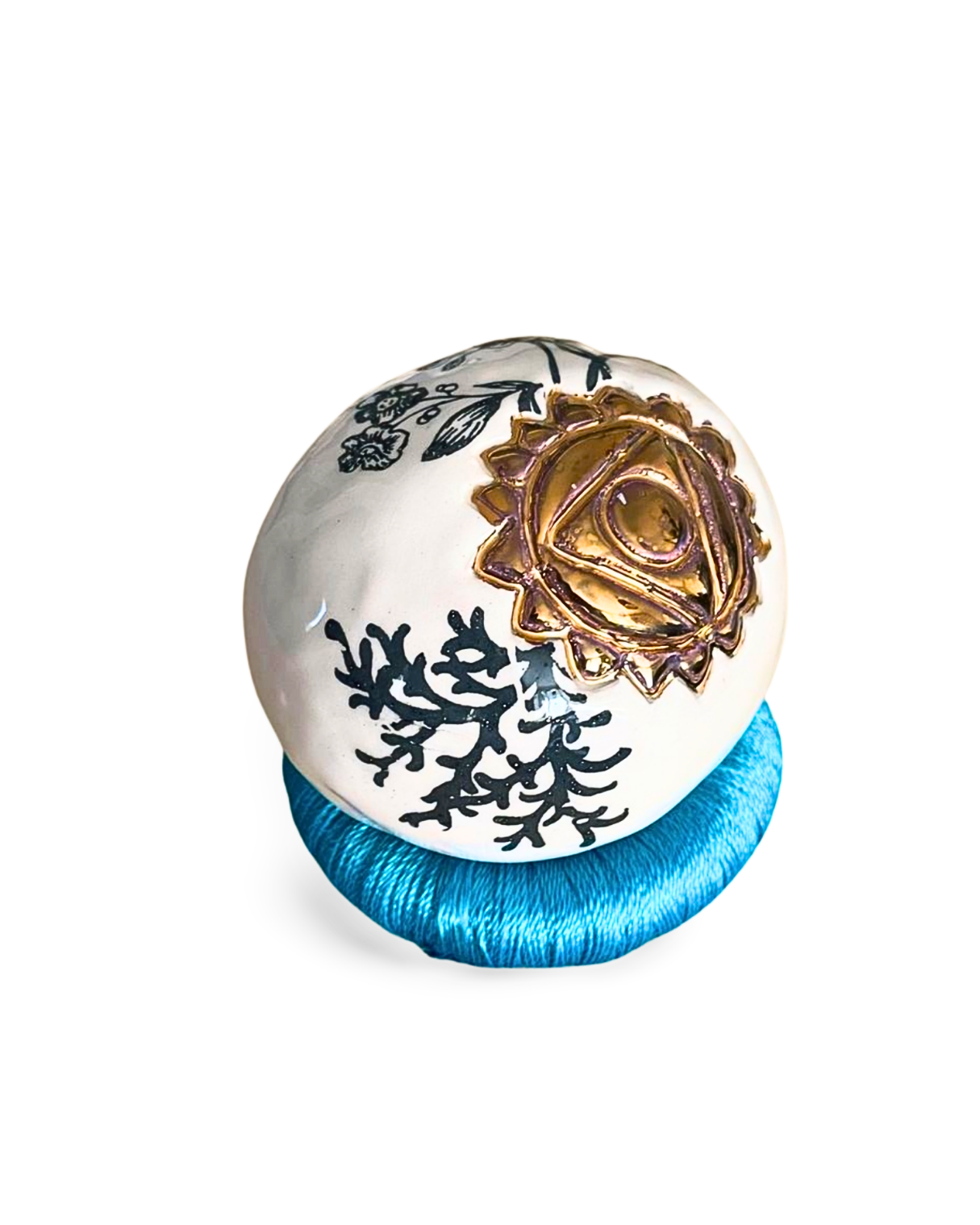 Throat Chakra Collection Handmade Ceramic Decoration