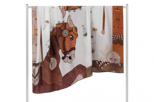 The Flying Carousel - Silk Scarf