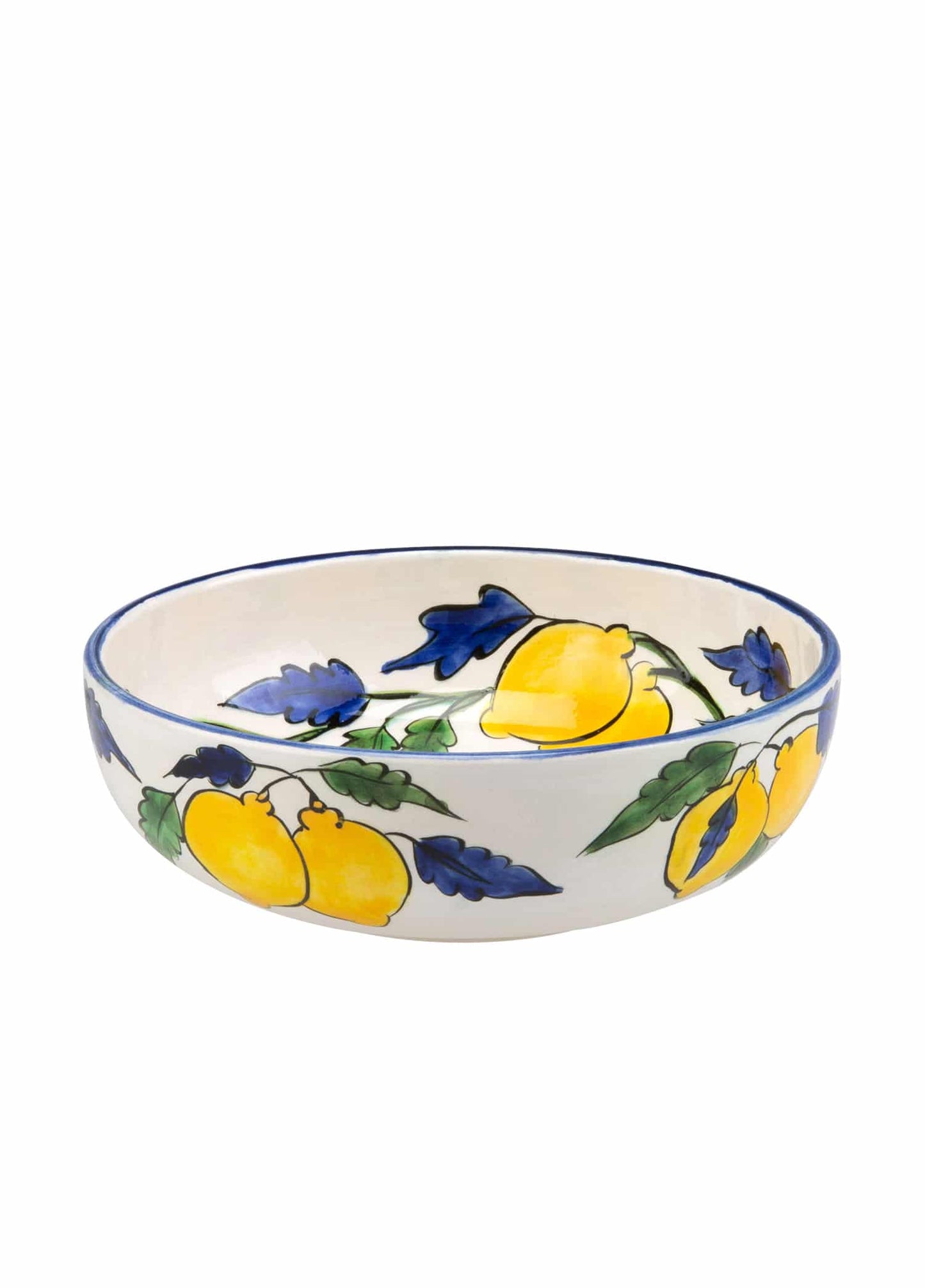 Amalfi Coast Handmade Medium Ceramic Salad Bowl (20 cm)