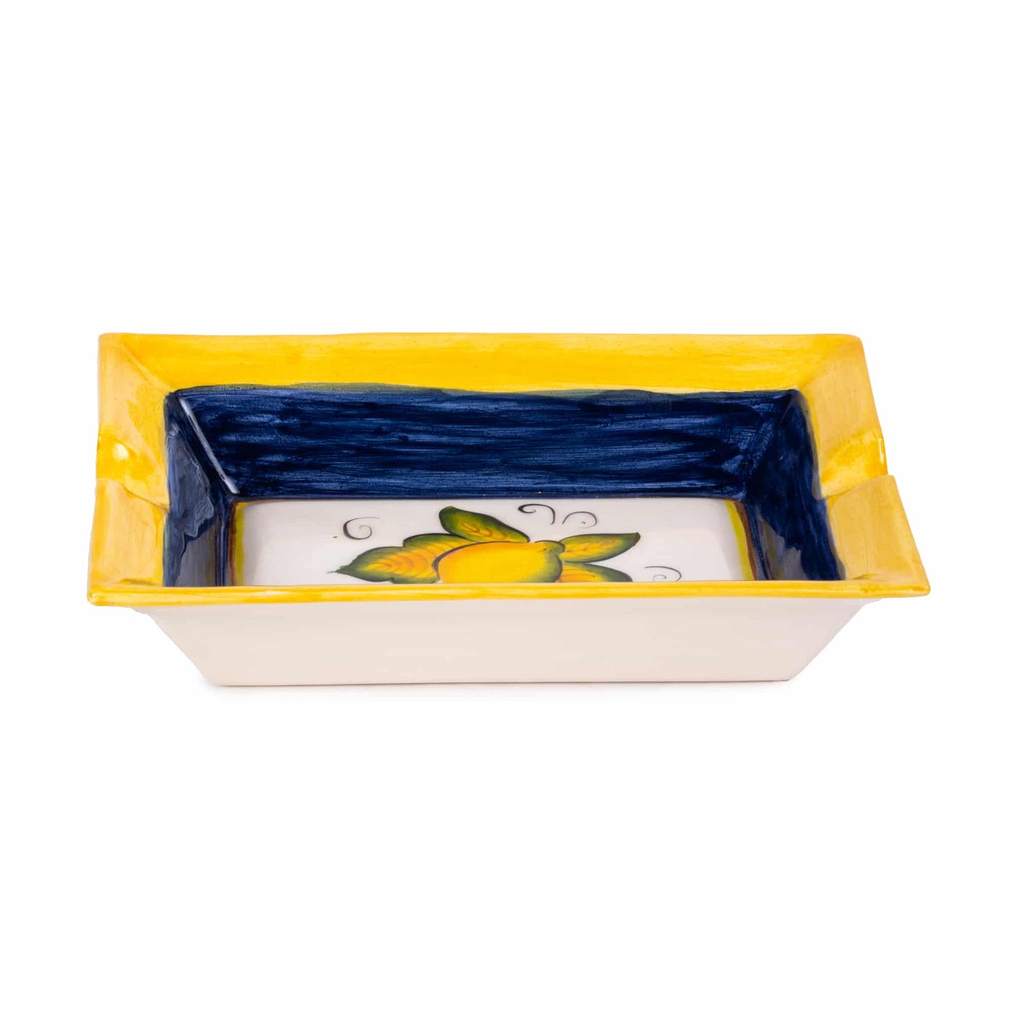 Brava Lemon Handmade Ceramic Mustard Cigar Holder
