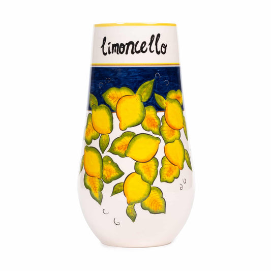 Brava Lemon Handmade Ceramic Limoncello Vase