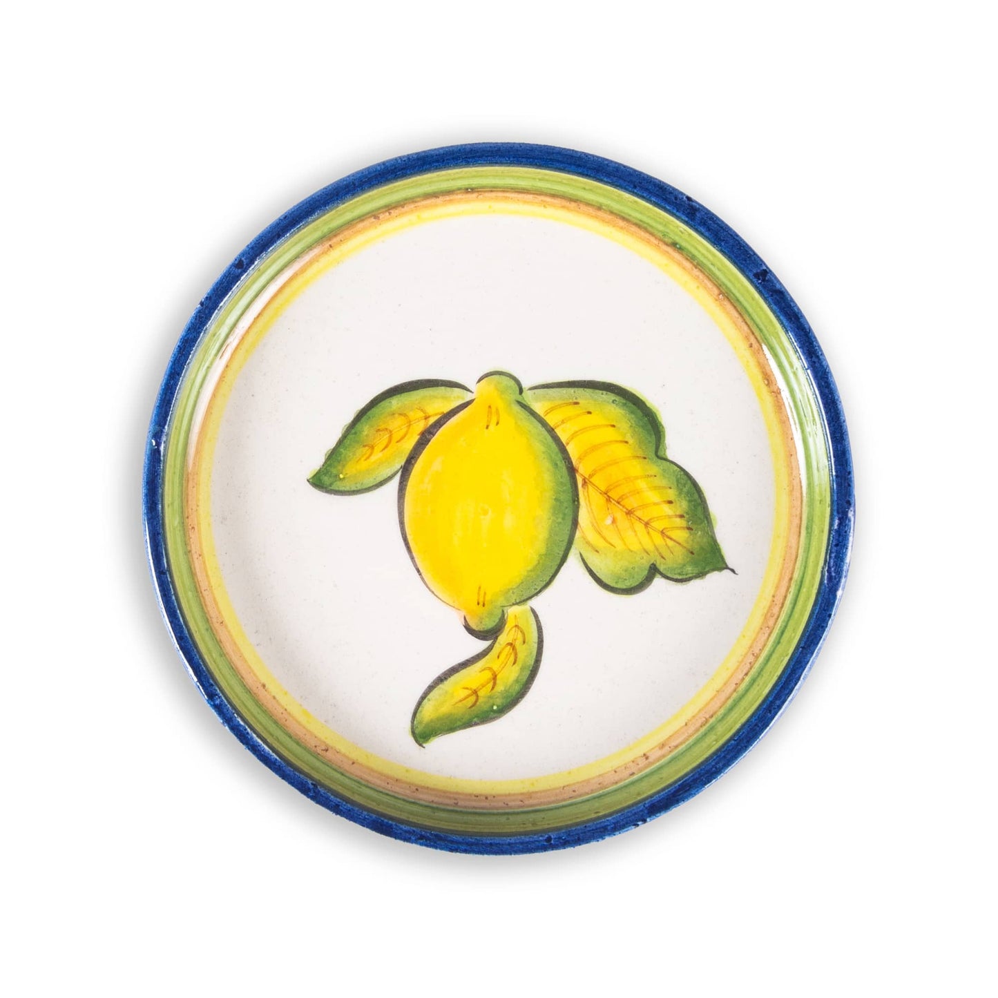 Brava Lemon Handmade Ceramic Mini Plate Set of 3