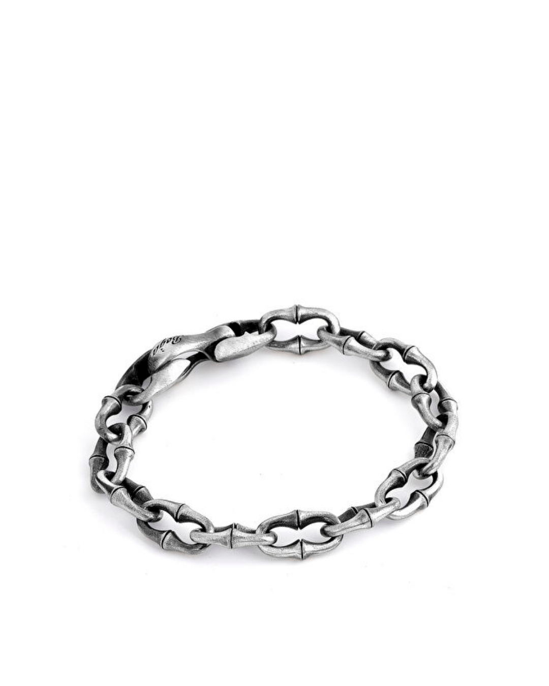 Bamboo Men’s Silver Bracelet