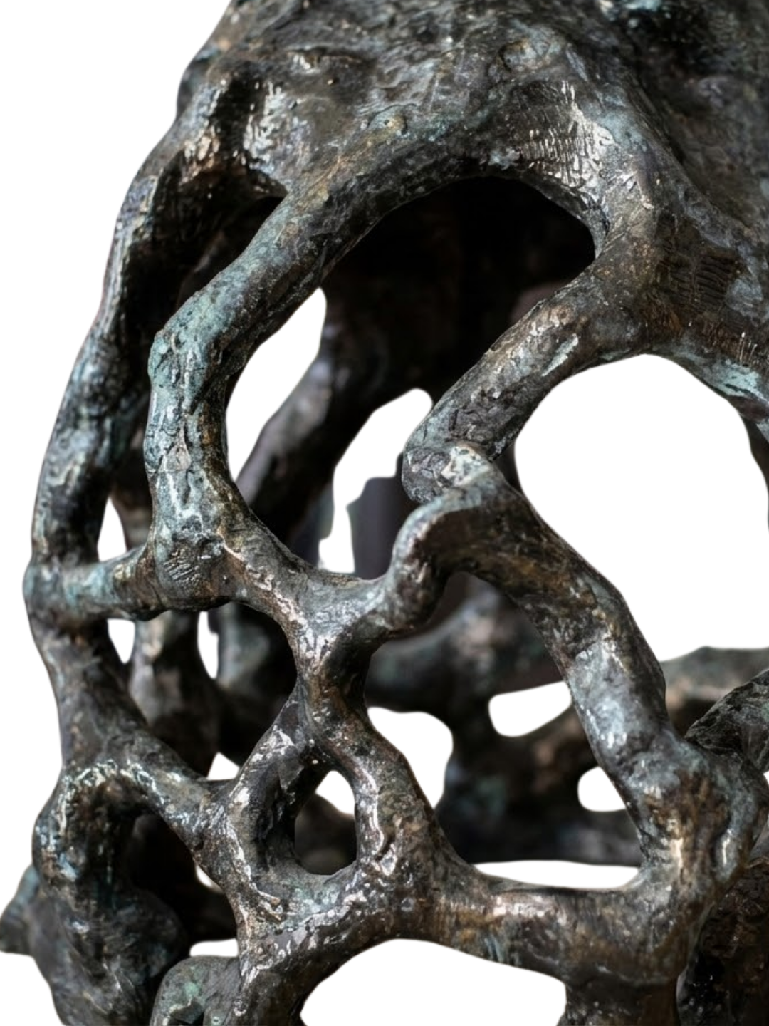 Connection 58 x 34 x 34 cm Handmade Ceramic & Mixed Media Sculpture