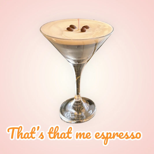 Espresso Martini Scented Candle