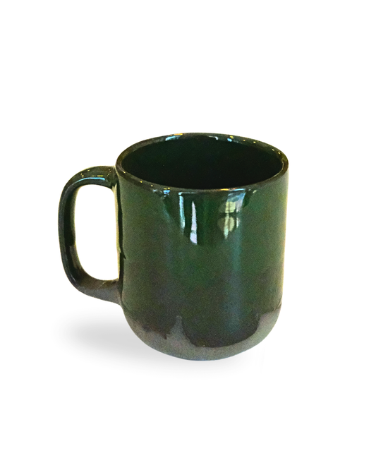 Forest Sip 8×7 cm Abstract Handmade Ceramic Mug