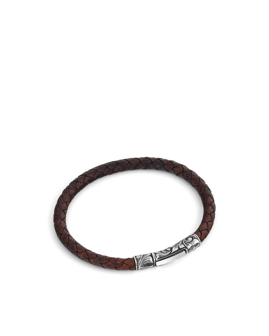 Single Lock Long Ms Multicolor Men’s Silver Bracelet