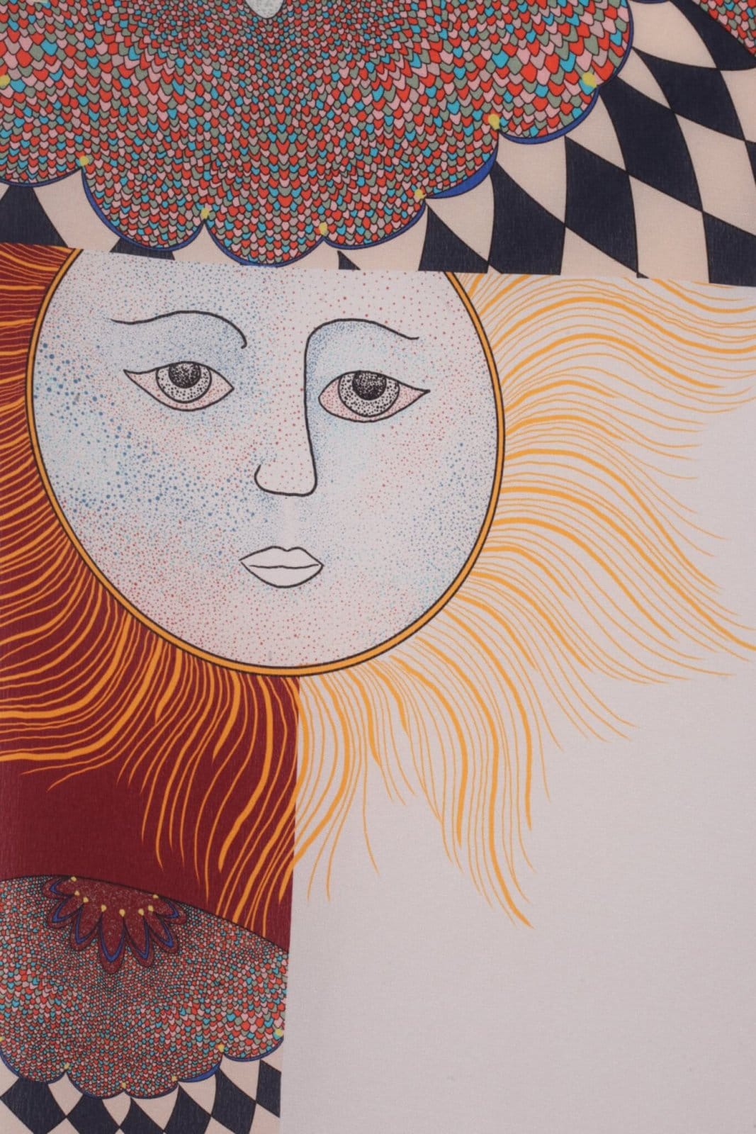 The Flying Carousel - Silk Scarf