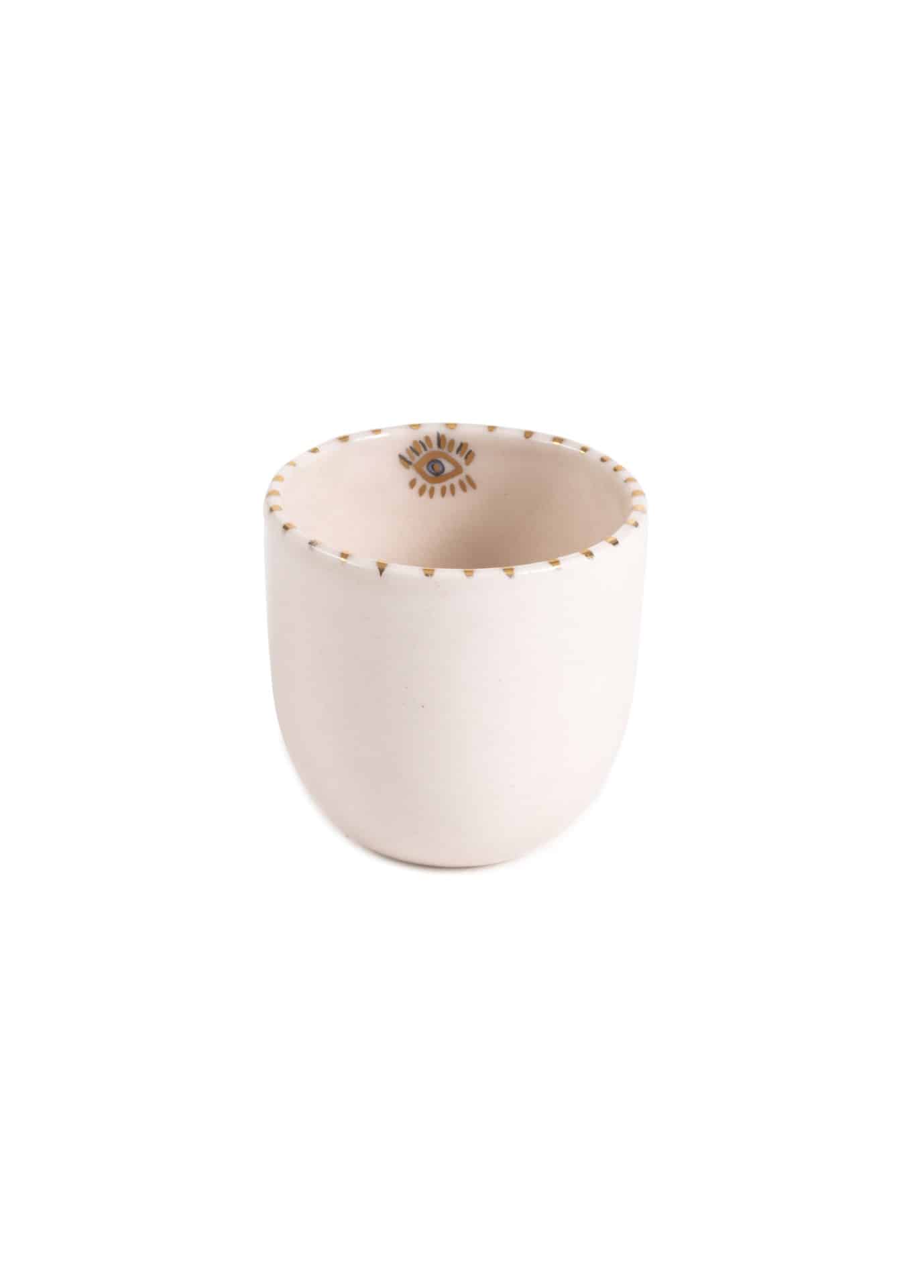 Inner Eye Handmade Single-Eye Espresso Cup Set