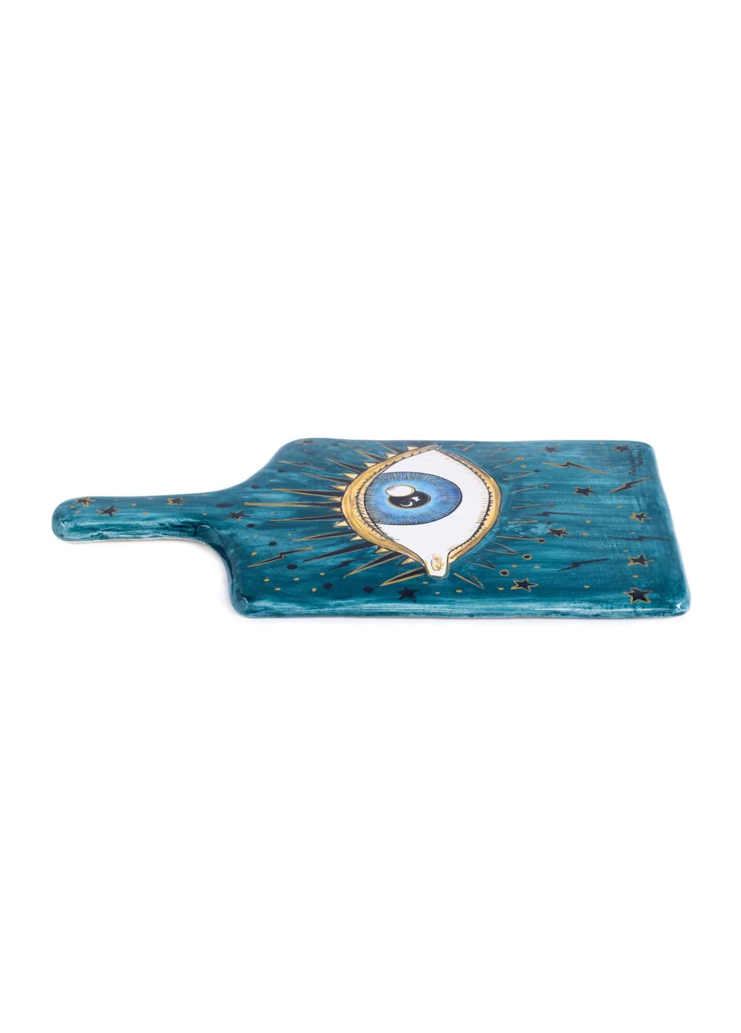 Inner Eye Handmade Ceramic Cheese Board (25 cm)
