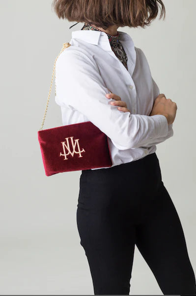 Iris In Burgundy Velvet