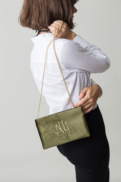 Iris In Green Velvet