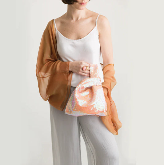 Jade In Abricot Sequin