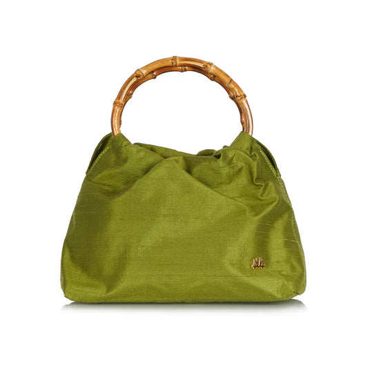 Juliette In Forest Green Silk Kiz