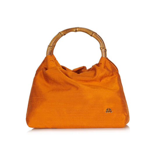 Juliette In Sunrise Orange Silk