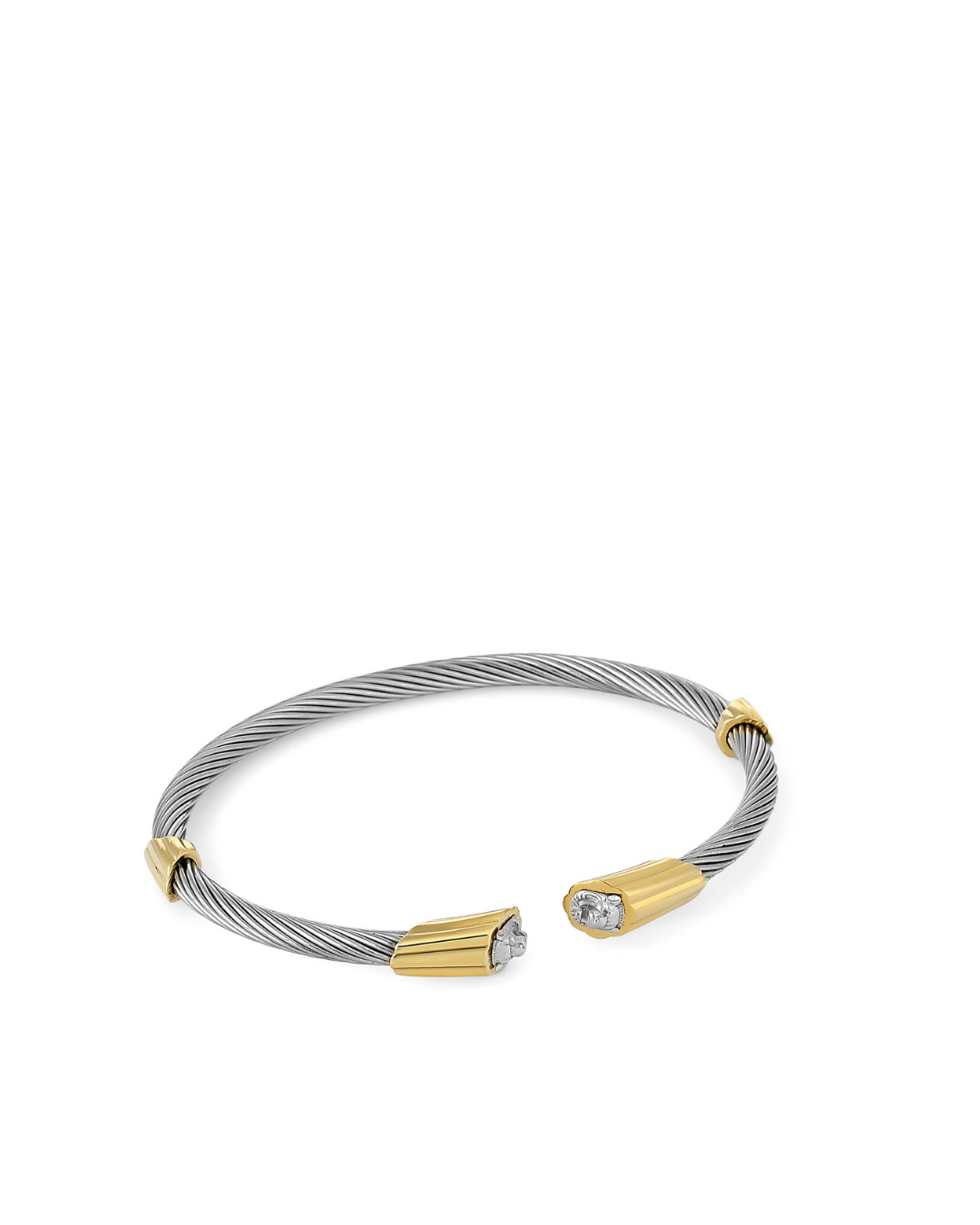 Lion Men’s 14K Gold Cuff Bracelet