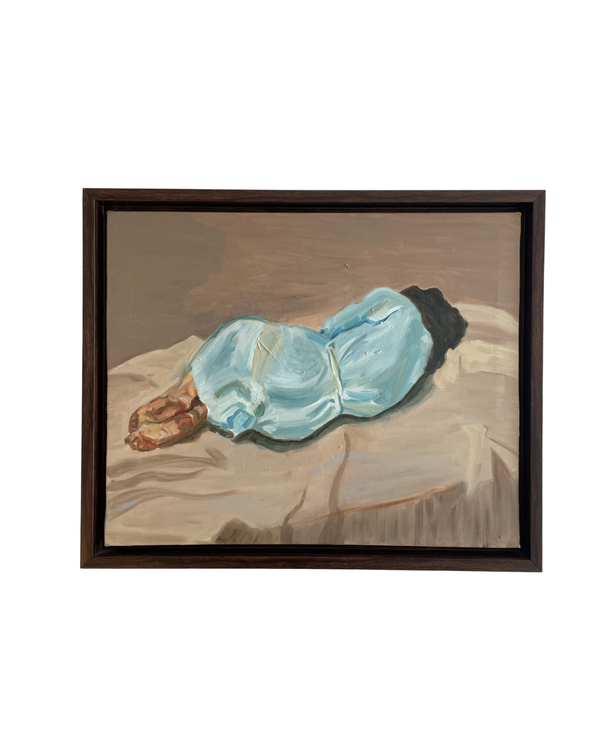 Lucian Freud (Exist Study) 30×40cm Figurative Expressionism Surrealism Oil Painting