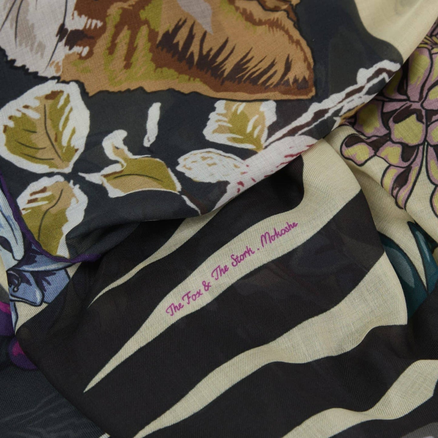 The Fox and The Stork - Scarf