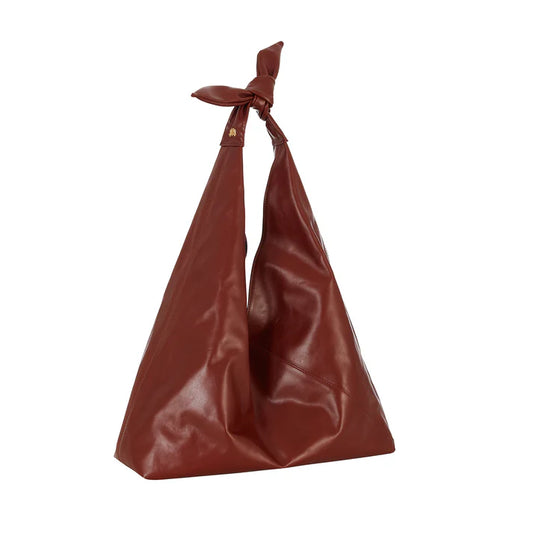 Maxi Ritz In Walnut Brown Leather