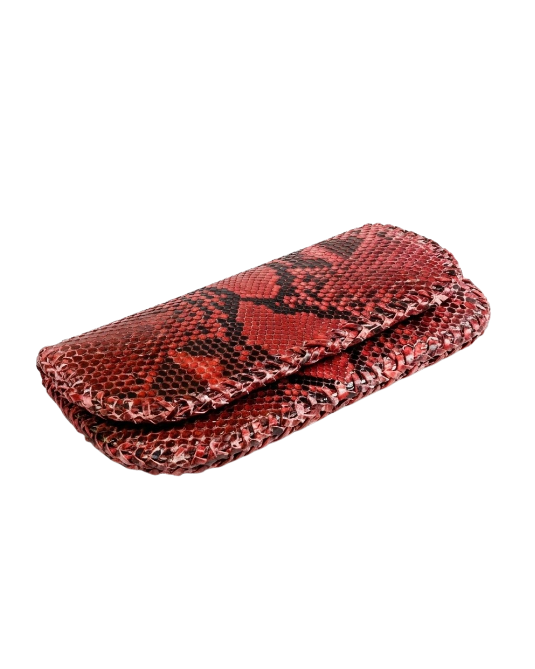 Milano Italian Python Clutch Handbag