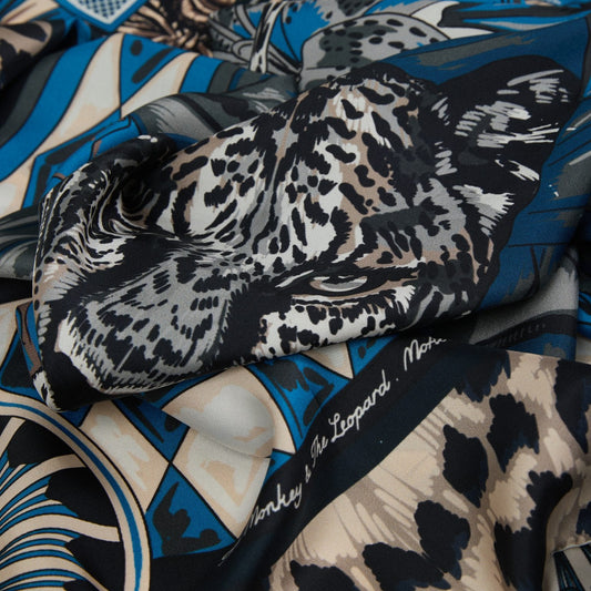 Monkey and The Leopard - Scarf