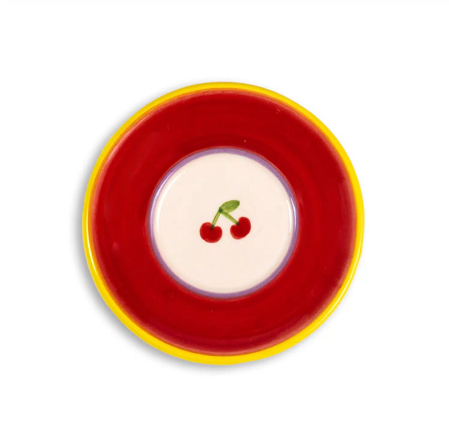 Petite Cherry Handmade Ceramic Coffee Cup Set