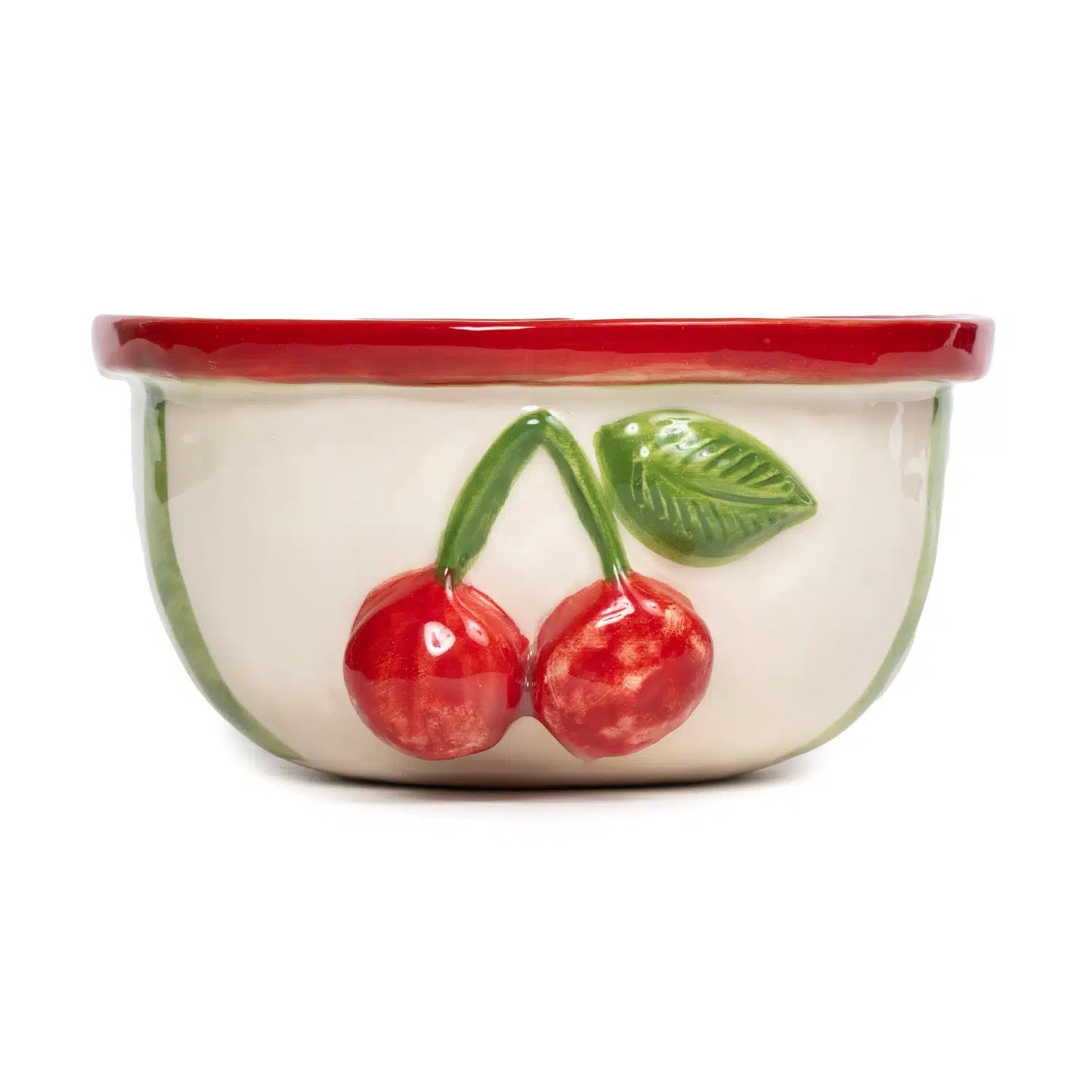 Petite Cherry Handmade Ceramic Limited Edition Decorative Bowl