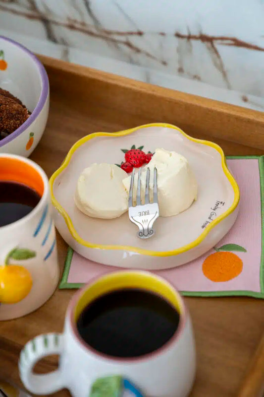 Petite Handmade Cocktail Napkin Set of 4