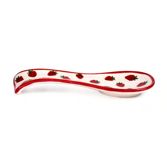 Petite Berry Handmade Ceramic Spoon Holder