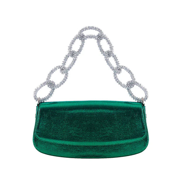 Soho In Classic Green Satin
