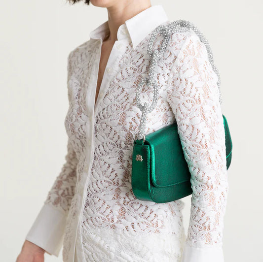 Soho In Classic Green Satin