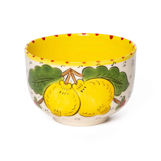 Sicilian Lemon Handmade Ceramic Mini Bowl