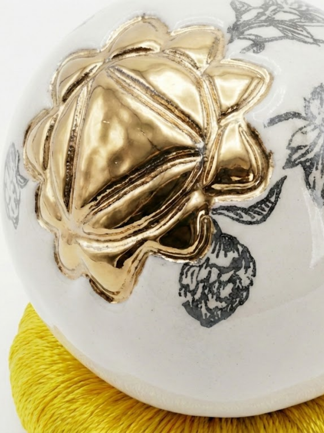 Solar Plexus Chakra Collection Handmade Ceramic Decoration