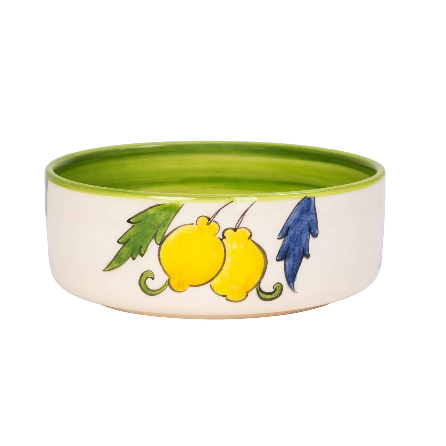 Sorrento Lemon Handmade Ceramic Midi Bowl Set of 4