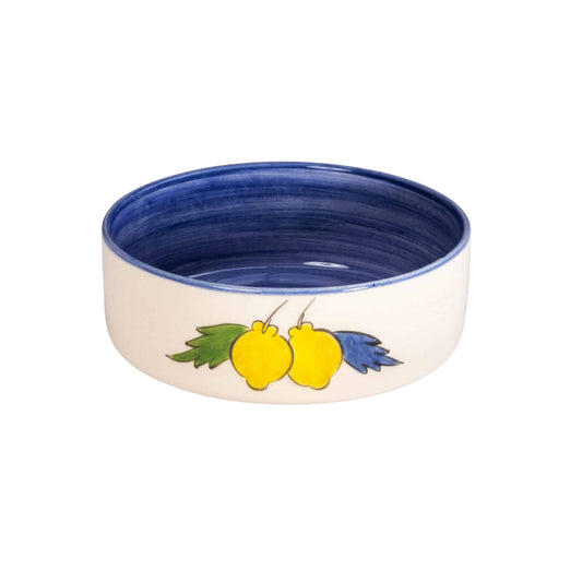 Sorrento Lemon Handmade Ceramic Midi Bowl Set of 4