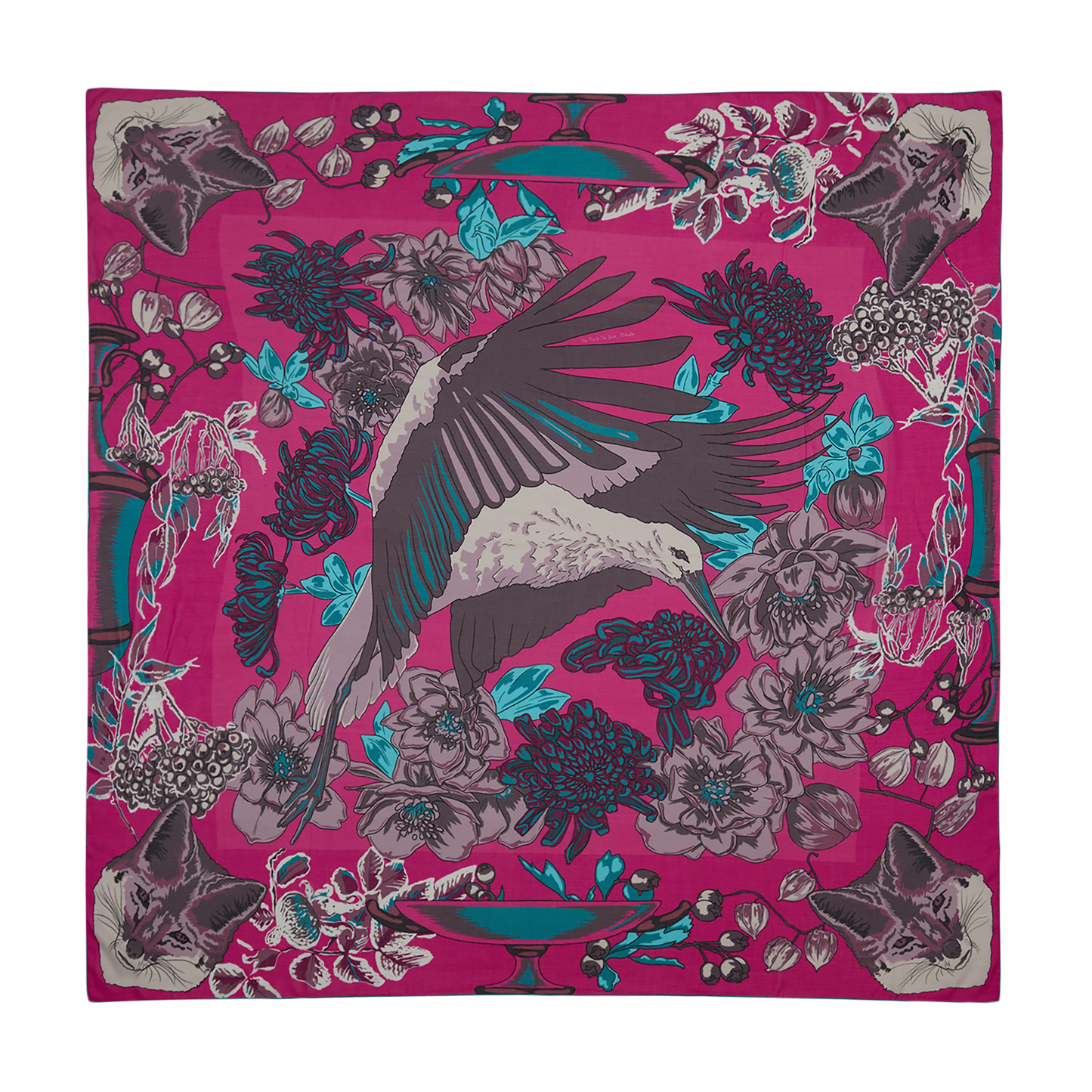 The Fox and The Stork - Scarf