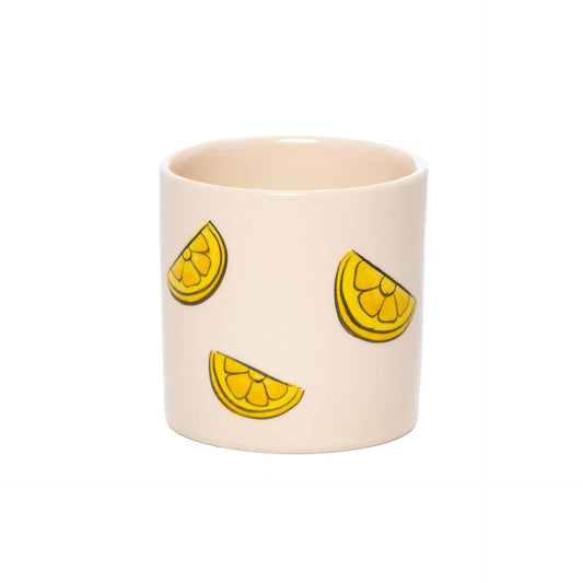 Amalfi Coast Three-Slice Lemons Handmade Ceramic Mug