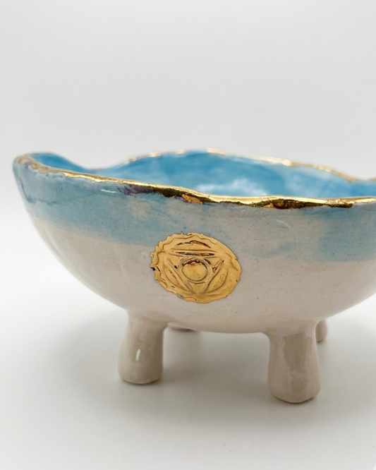 Throat Chakra Collection Handmade Ceramic Decoration