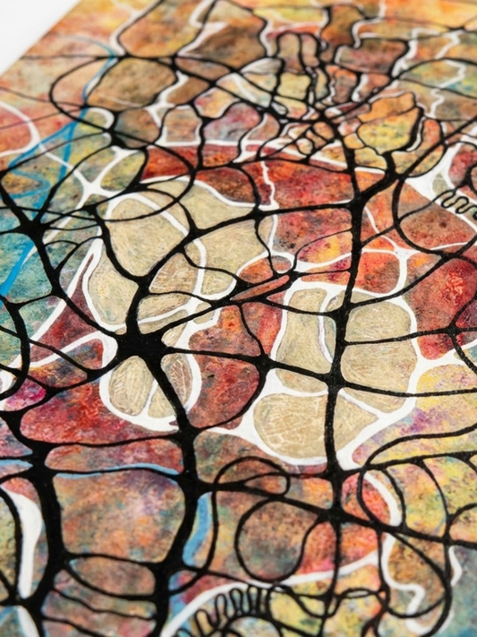 Transcendence Series ‘’Immerse yourself’’ Painting