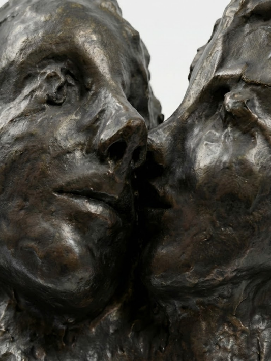 Twinlight Handmade Blue Dual Form Sculpture