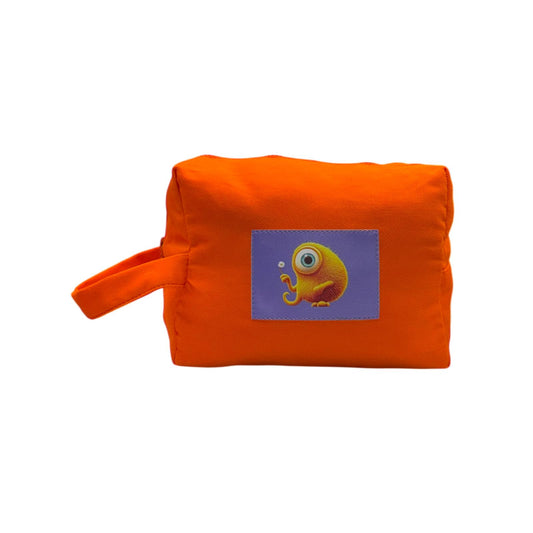 Turuncu Makyaj Çantası