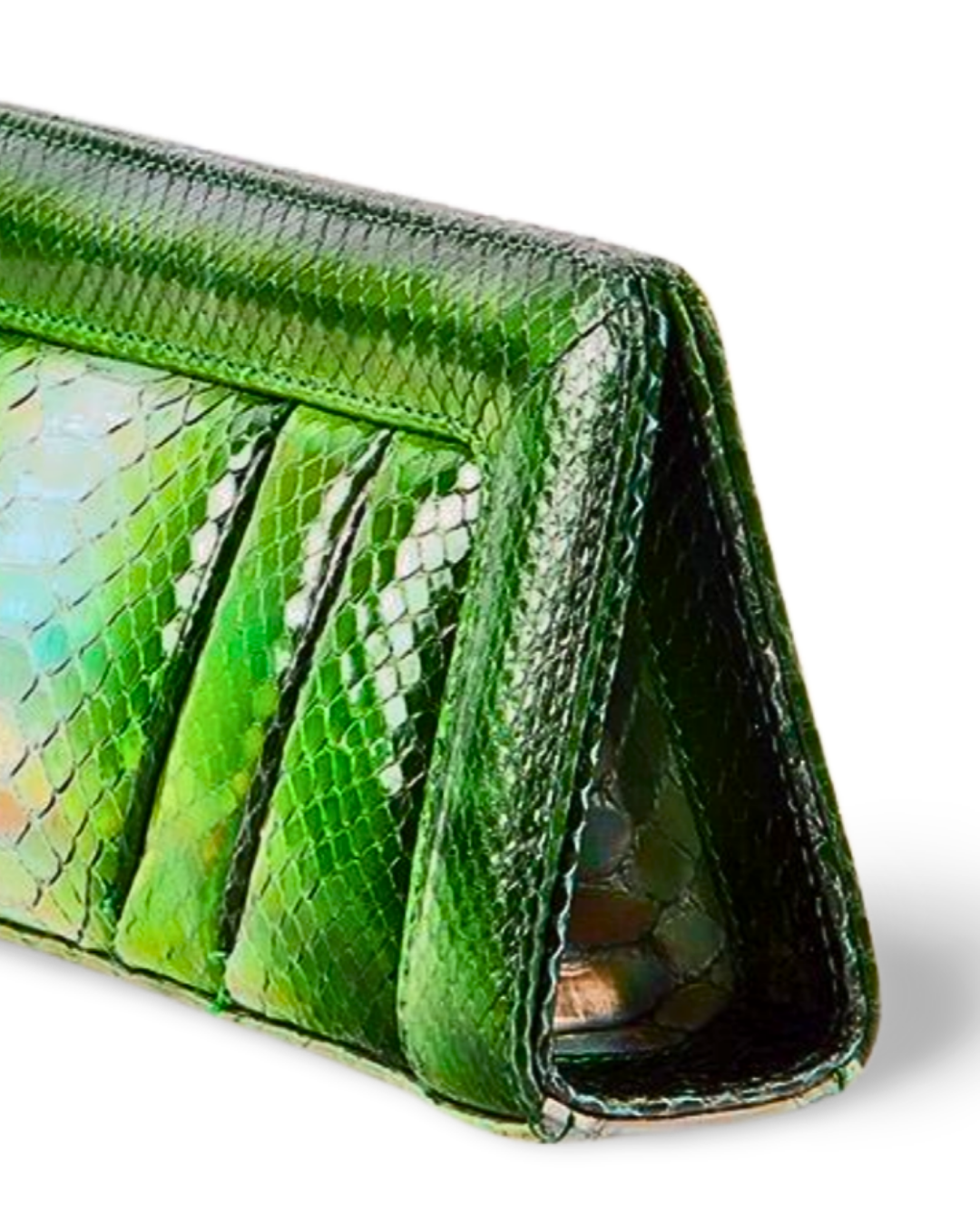 Malibu Italian Python Clutch Handbag