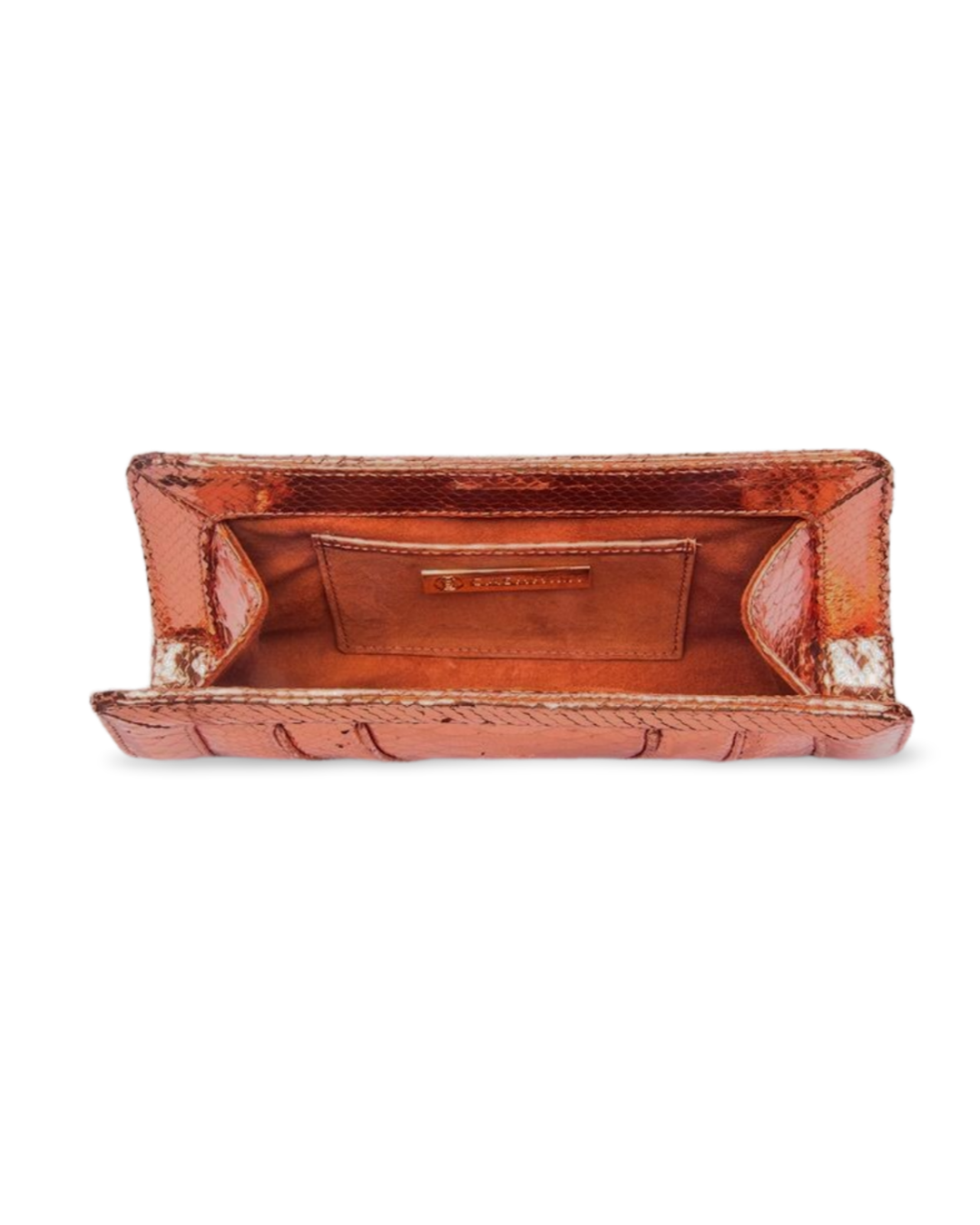 Malibu Italian Python Clutch Handbag