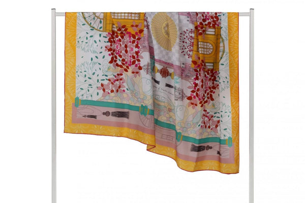 The Gardens of Versailles - Silk Scarf